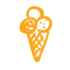 hand drawn ice cream icon